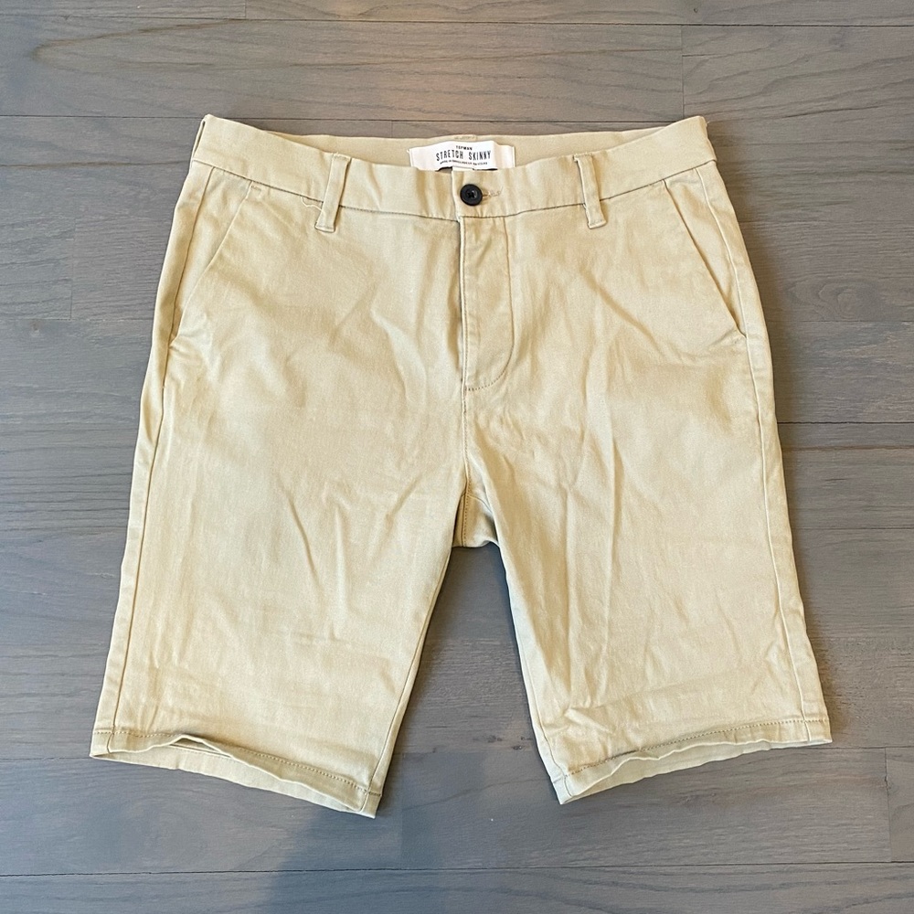 Men’s Topman Shorts Stretch Skinny size 32 Pre-owned